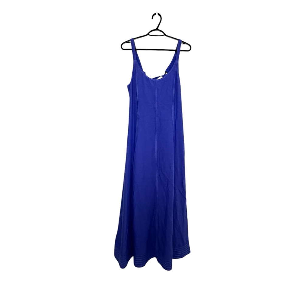 Maeve Anthropologie Blue Maxi Dress Medium